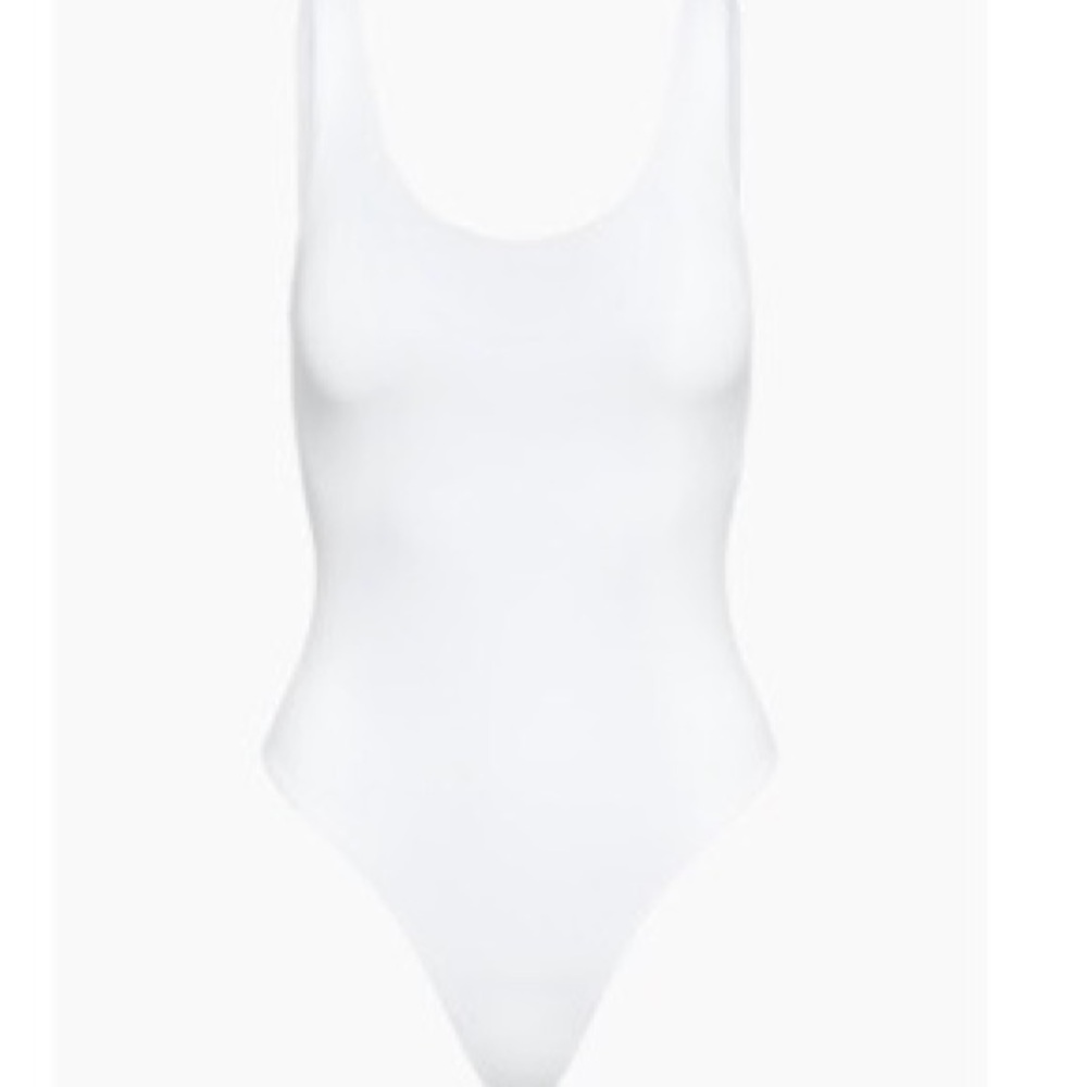 Aritzia Virtual Contour Scoop Neck One-Piece Bodysuit